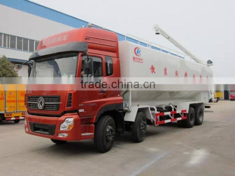 290hp DONGFENG bulk feed truck, feed transport truck for sale