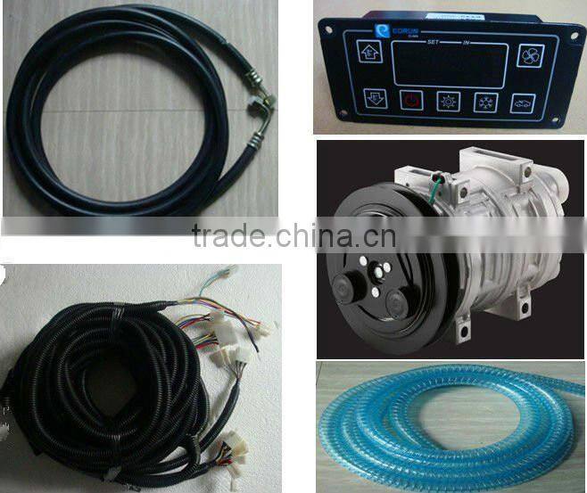 12V/24V Roof mounted van air conditioner for minibus, mini van