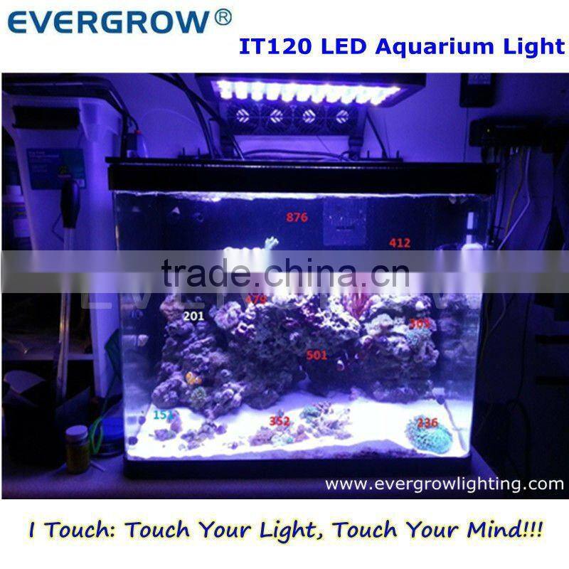 Auto dimming IT2040 55x3w aquarium led lighting coral grow