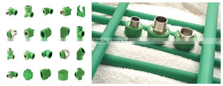 YiMing chart range ppr pipe size