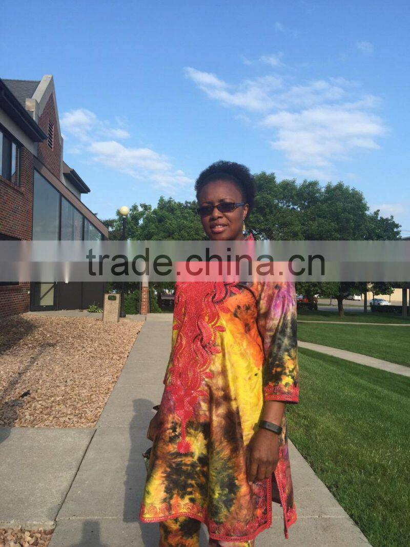 100% Cotton African bazin african bazin clothing for woman