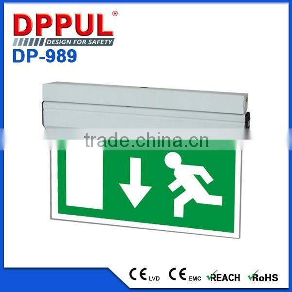 Battery Operated Fire Resistant LED Emergency Exit Sign