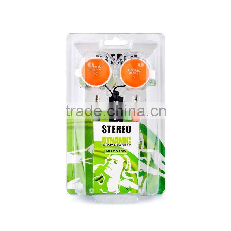 2014 OEM/ODM new products earphone monitor XTY-910 bulk buy from China