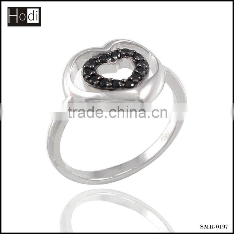 China wholesale silver ring jewelry with rapid delivery