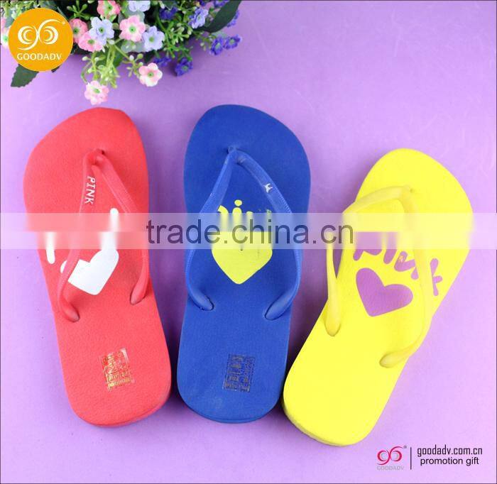 2015 eva flip flop lady fashion sandals colorful massage flip flop beach slippers
