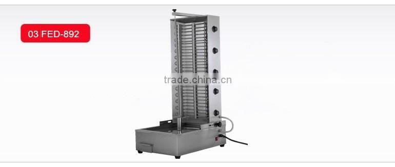 Middle East gas chicken shawarma machine best price for sale
