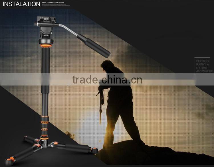 Heavy Duty Monopod With 360 degree Panoramic Head Portable Monopod Stand