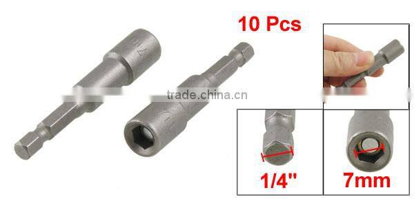 Long Hex Magnetic Power Socket Nut Driver Setters Bits