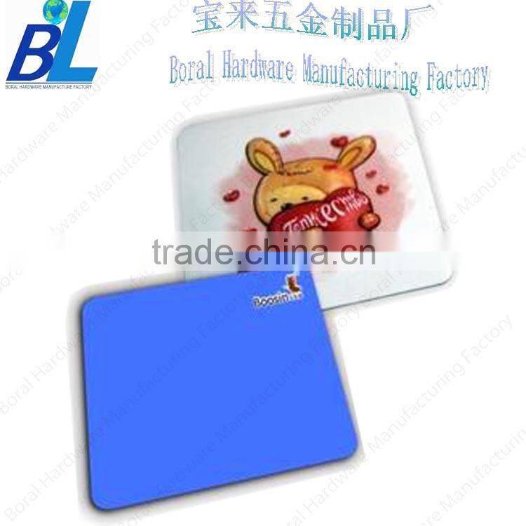 Promotional printed santa fridge magnet