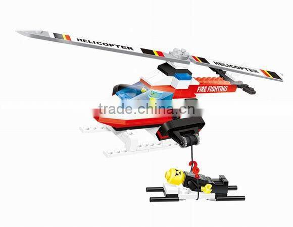 The Fire fighter block child toy for boys building toys for boys