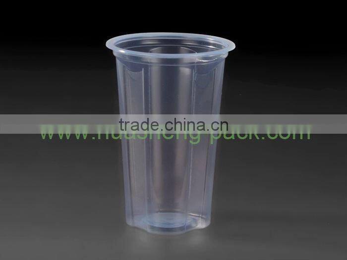 transparent plastic disposable cup 200ml