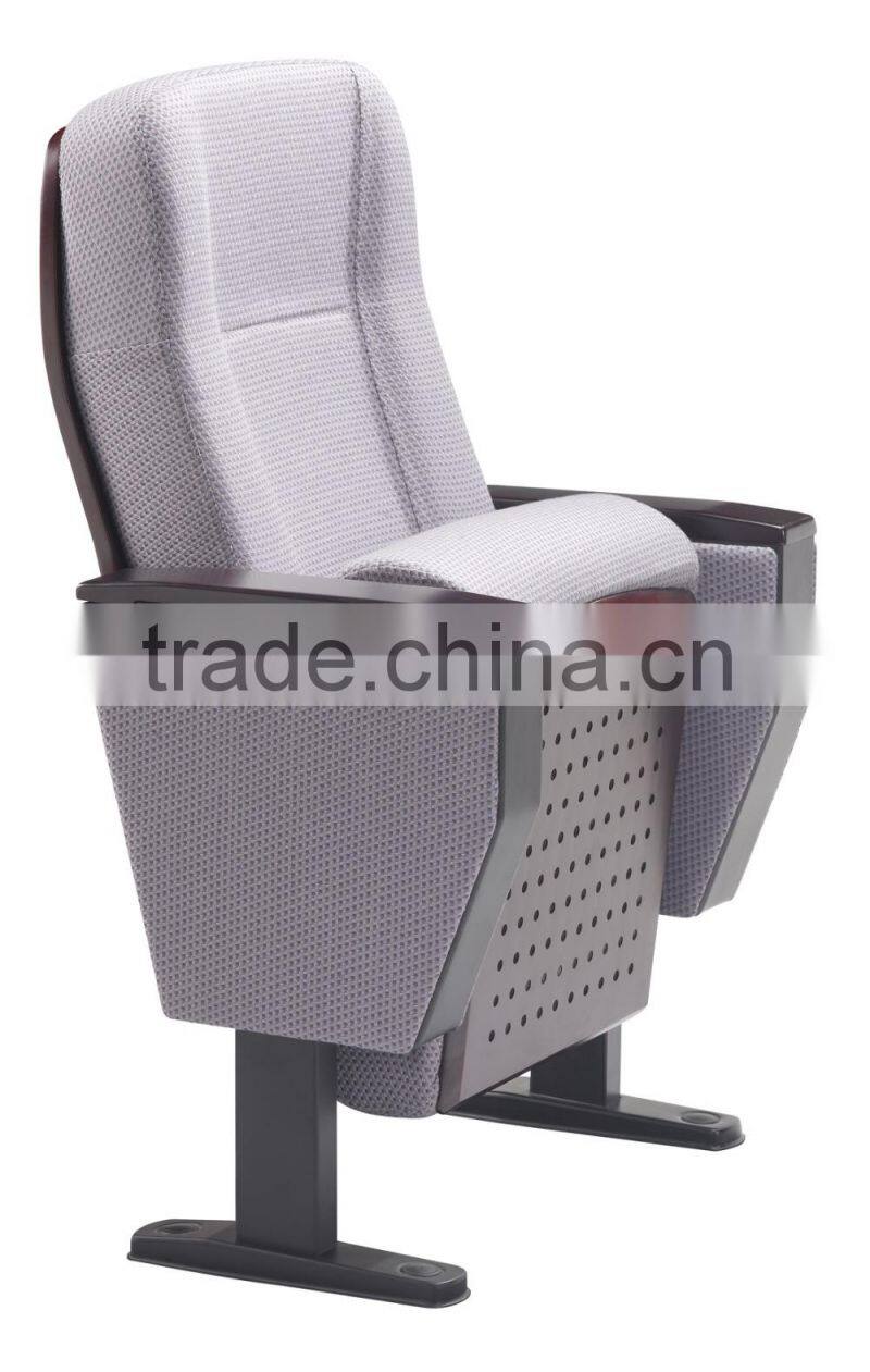 Modern cheap price auditorium seating with desk