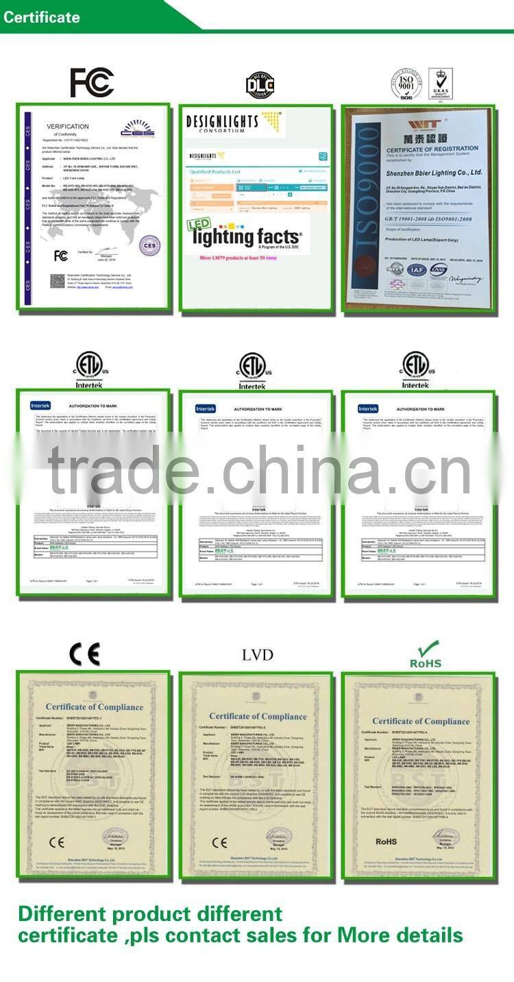 e27 60w bulb led for post top with ETL lited 3 years warranty