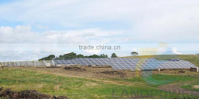 solar ground pole mounting systems