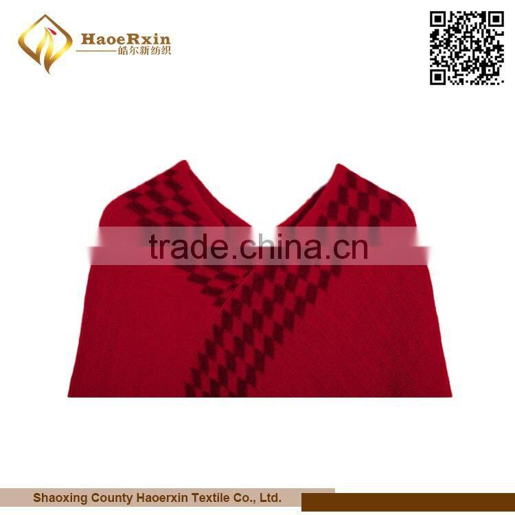 Hot Sale Low Price Custom Acrylic Knit Hilltop Shawls