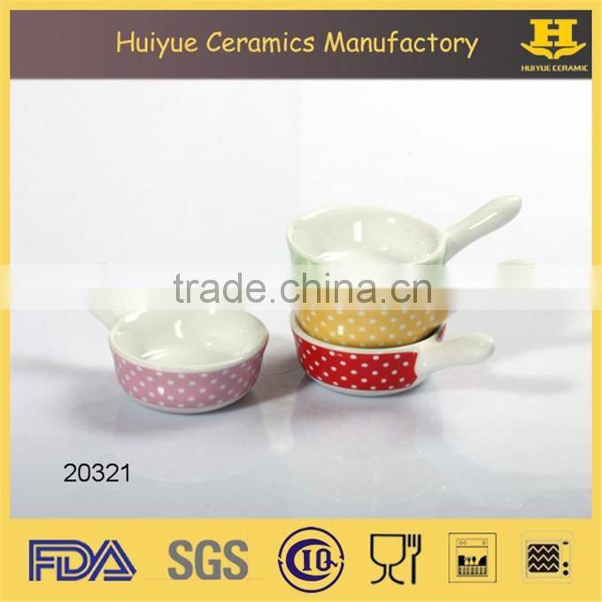 2016 Color Glazed Spanish Tapas Serving Dishes