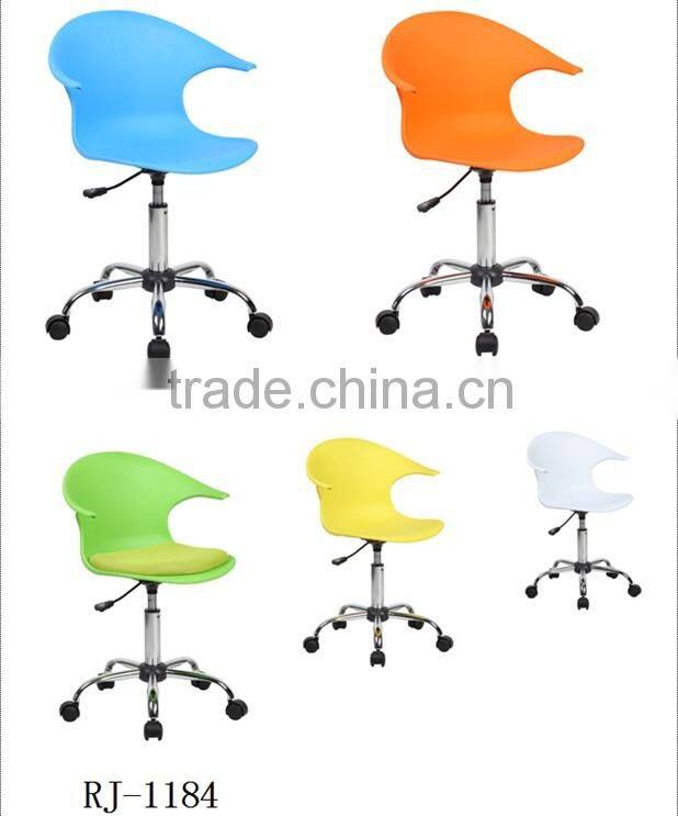 ANJI XINRENJIE Morden Popular High Back Plastic Bar Chair With Mesh or PU Seat