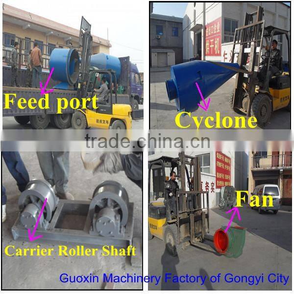 Guoxin 2.2*18m CE sawdust dryer machine with best service