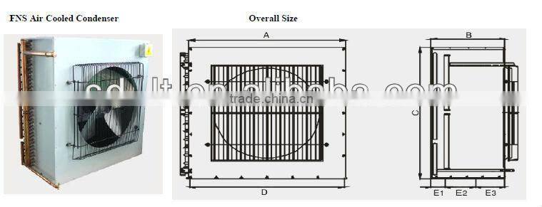 Refrigeration system,Air Cooled Condenser for Condensing Units