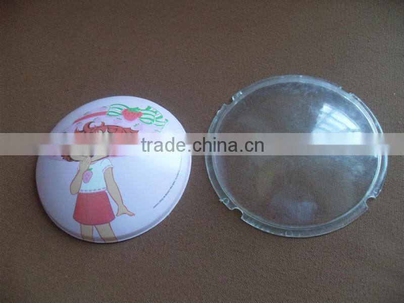 CE/ROHS 10cm 14cm Full printed Round night light/push lamp/Push Light/ touch light