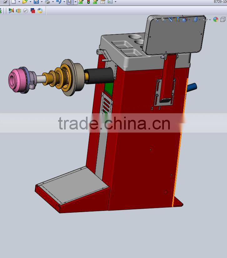 Special wheel balancer for motorcycle