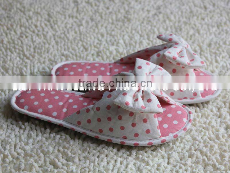 Jersey with teddy print women indoor Slippers, women home slippers,women house slippers,