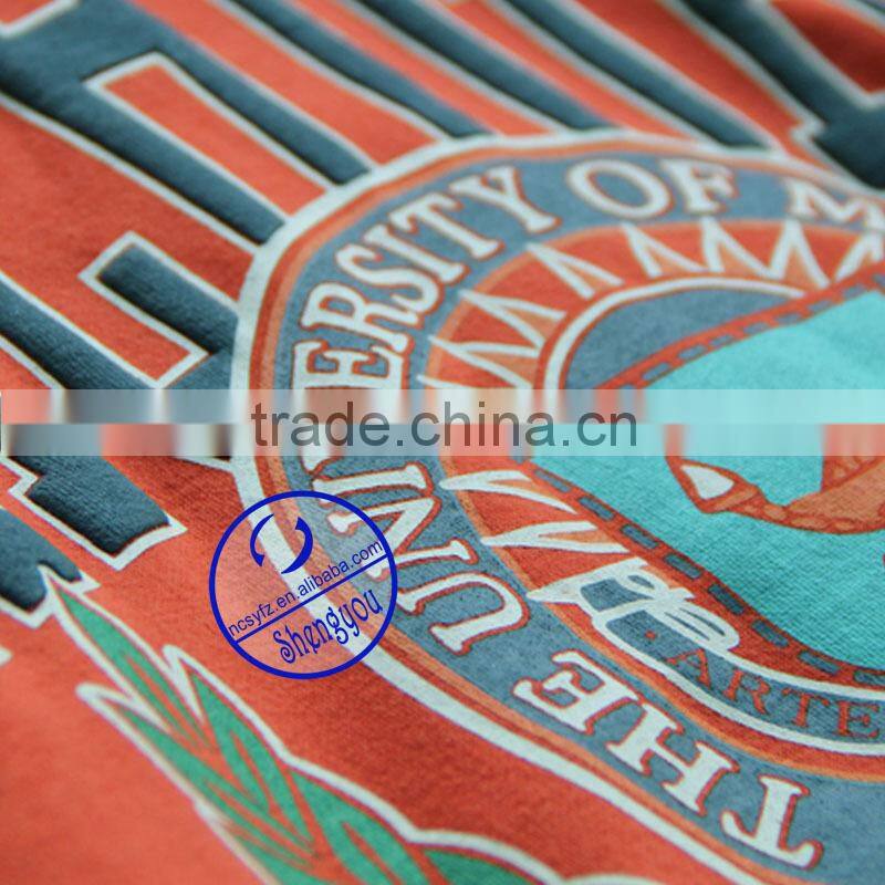 Wholesale combed cotton hoodies&sweatshirts custom print womens sweatshirt