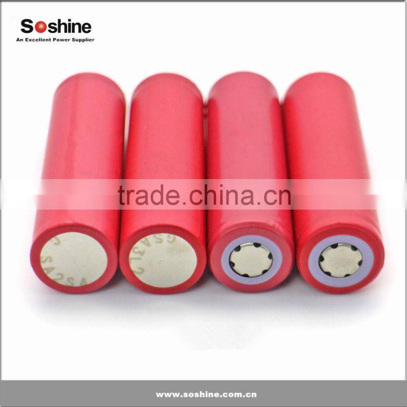 Original Sanyo UR18650FM 18650 3.7v 2600mah li-ion battery