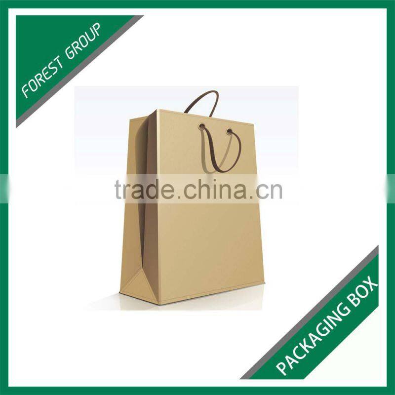 NATURE KRAFT BROWN PAPER BAGS FOR SKIN SPA PACKAGING WITH COTTON ROPES