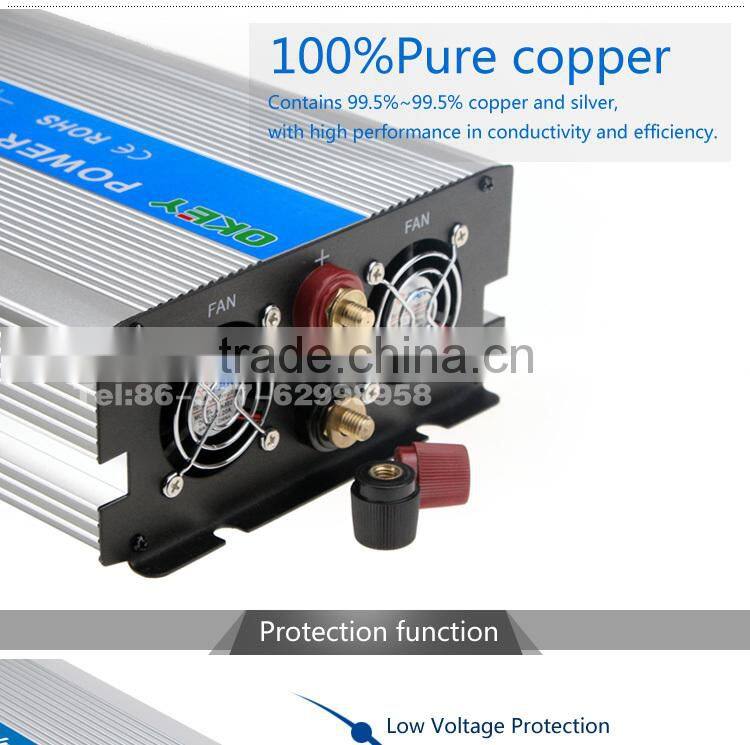 OPIP-2000-2-12 High efficiency DC to AC output pure sine power inverter 2000w