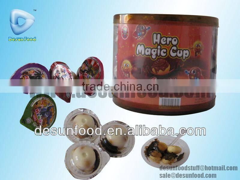 Colorful mini chocolate bean