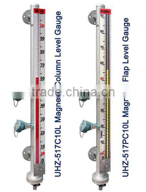 UHZ 517C10 magnetic float level gauge for liquid level controller with level alarm switch