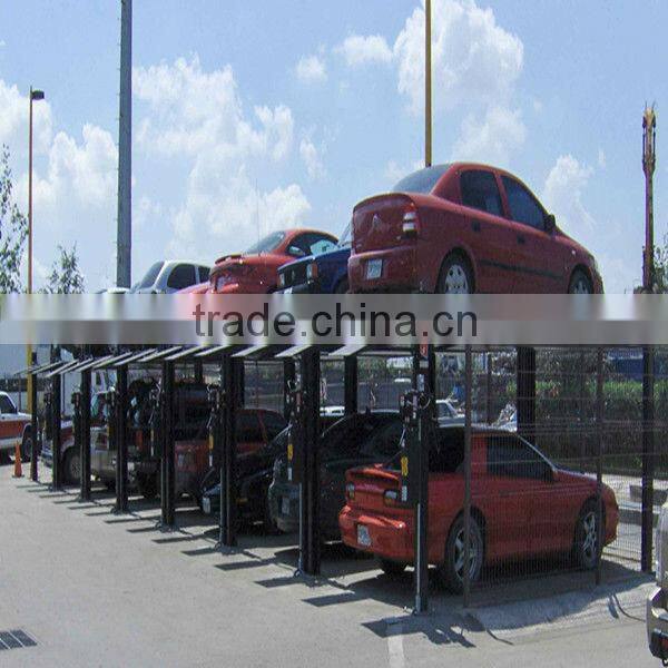 Mobile 4 column auto parking lift