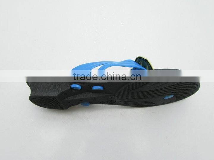 New models ladies PVC low black wedge flip flops