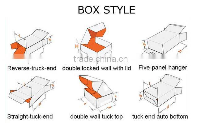 color printed paper box