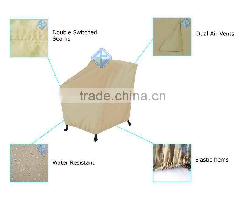 Deluxe Outdoor Chair Cover 30"L x 27"W x 33"H