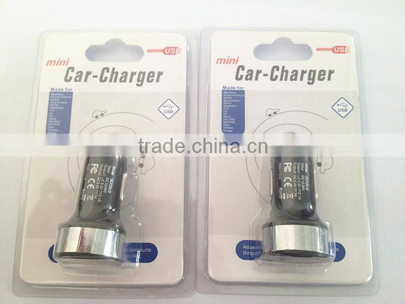 Best Wholesale Colorful Mobile Battery Mini Dual USB Car Charger