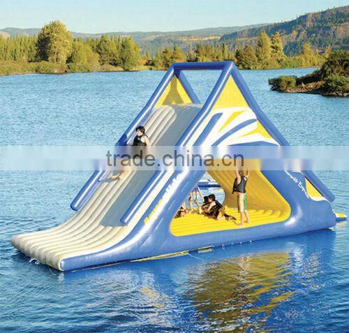 2016 hot sale inflatable aqua glide
