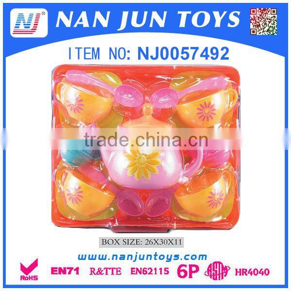 Newest Item Kitchen Set Toy Safe Plastic Tea Set Toy For Sale