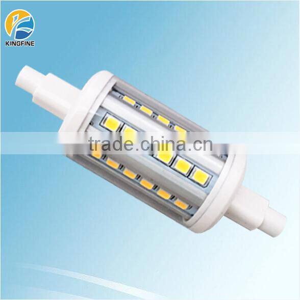 CE RoHS Approved 7w 600lm J118 2835smd R7S LED Lamp with Plastic Cover