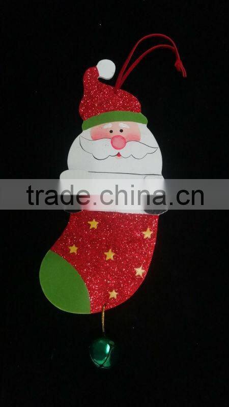 Wood carving Christmas Santa Claus