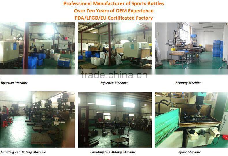 Hydration Lead Free LFGB/Reach Approved 500ml Aluminum Sport Water Bottle