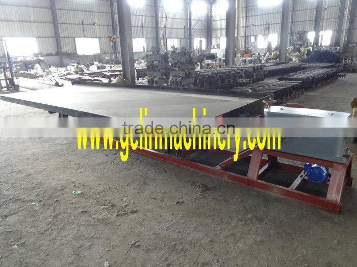 gold separation shaking table /mining machine for separating ore