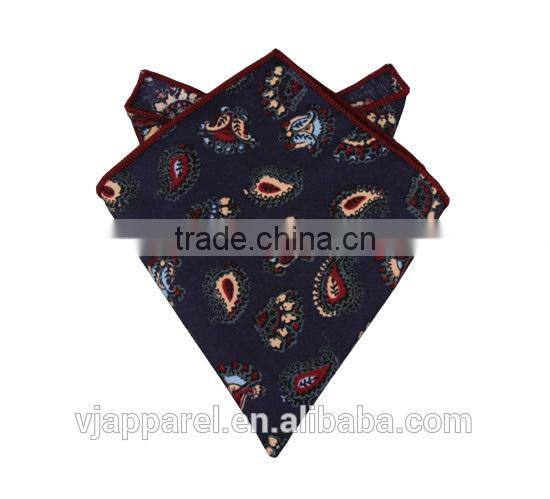 Custom Logo Warner Wedding Pocket Square