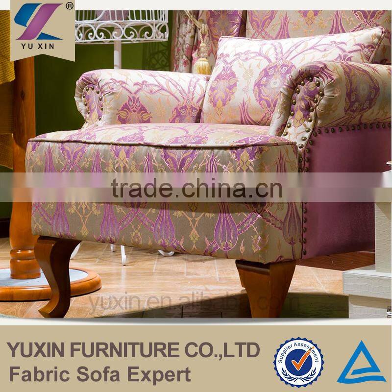 high quality flowers armchair