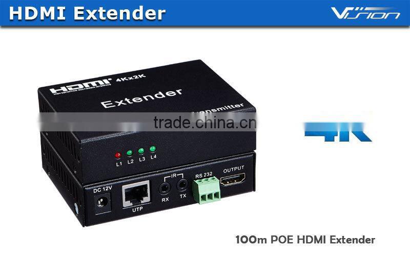 2-Port HDMI over Cat5 / Cat6 Extender Splitter, Transmitter for Video and Audio