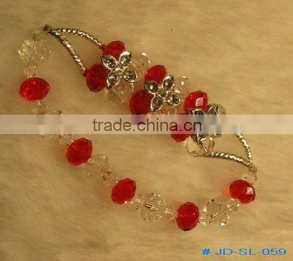Fashionable hademade bangles crystal bracelet