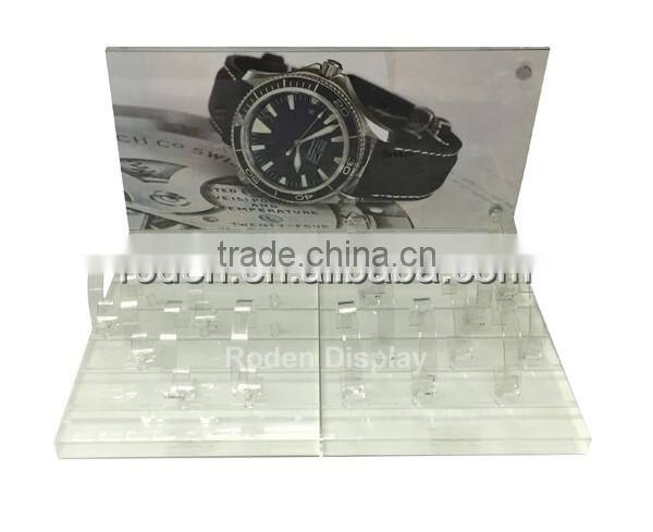 Acrylic watch display stand acrylic watch counter display stand fashionable design