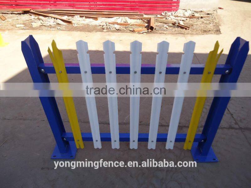 Ornamental garden iron palisade fencing