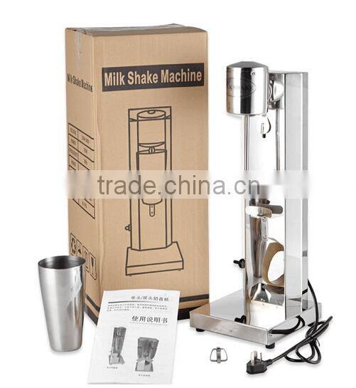 Automatic Electric Milk Shaker Single Head/ Double Head Milk Shake Machine Desktop Mini Milk Shaker